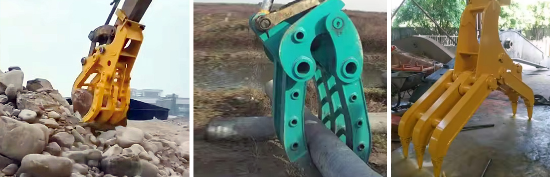 Application Realistic Photos of Mechanical Grapple